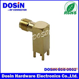 SMA KWE 90度连接器与SMA母头供应指南 生产厂家与价格全解析